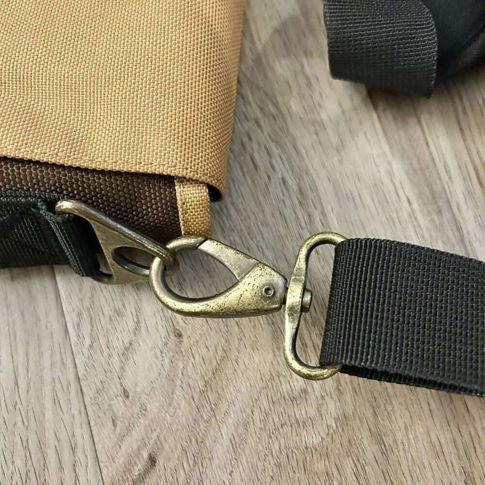 Timberland Vintage Style Brown Messenger Bag